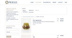 Desktop Screenshot of katalog.peege.de